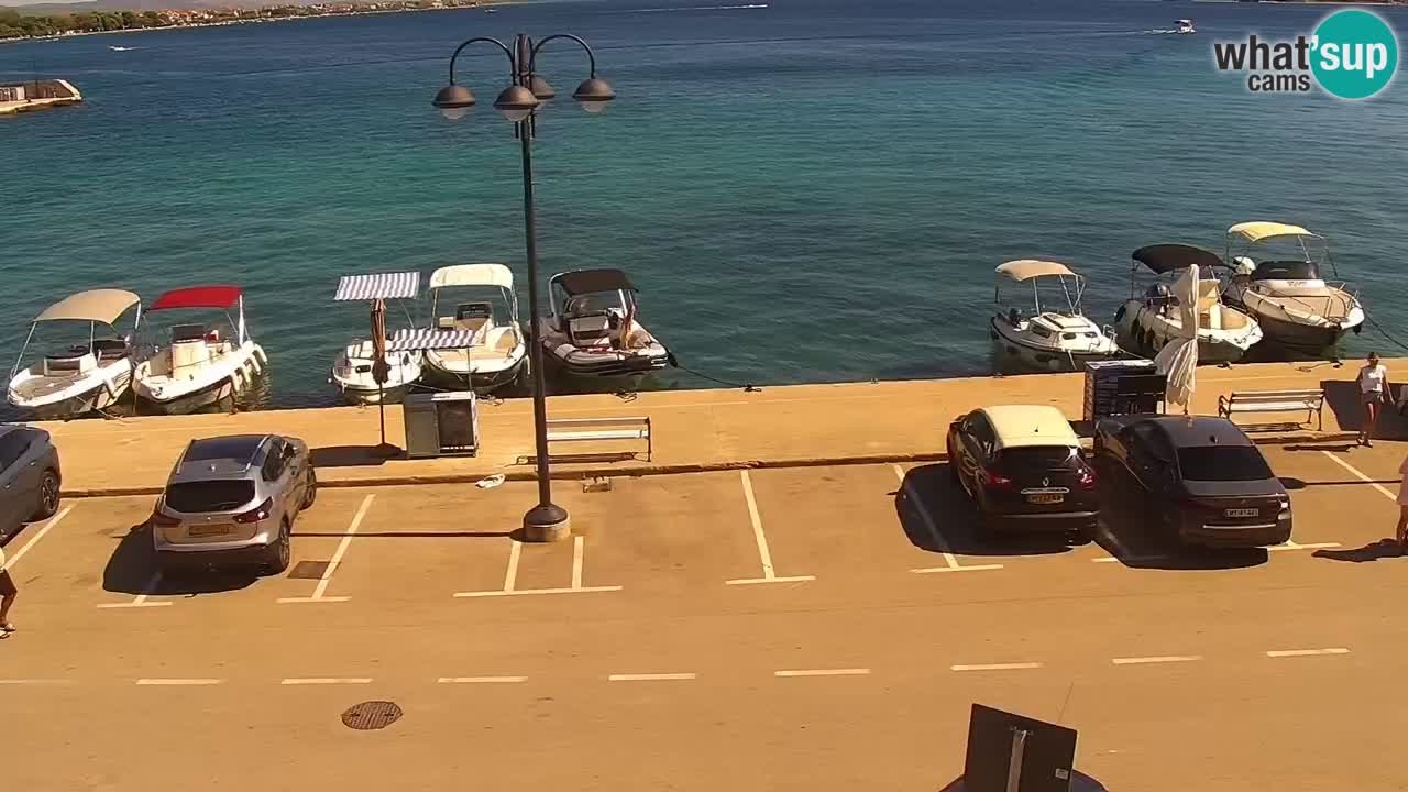 Vodice spletna kamera – marina in riva