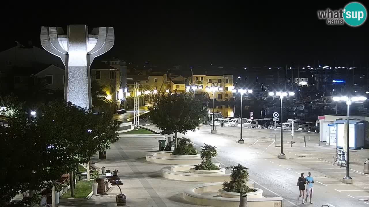 Vodice livecam – marina e il lungomare