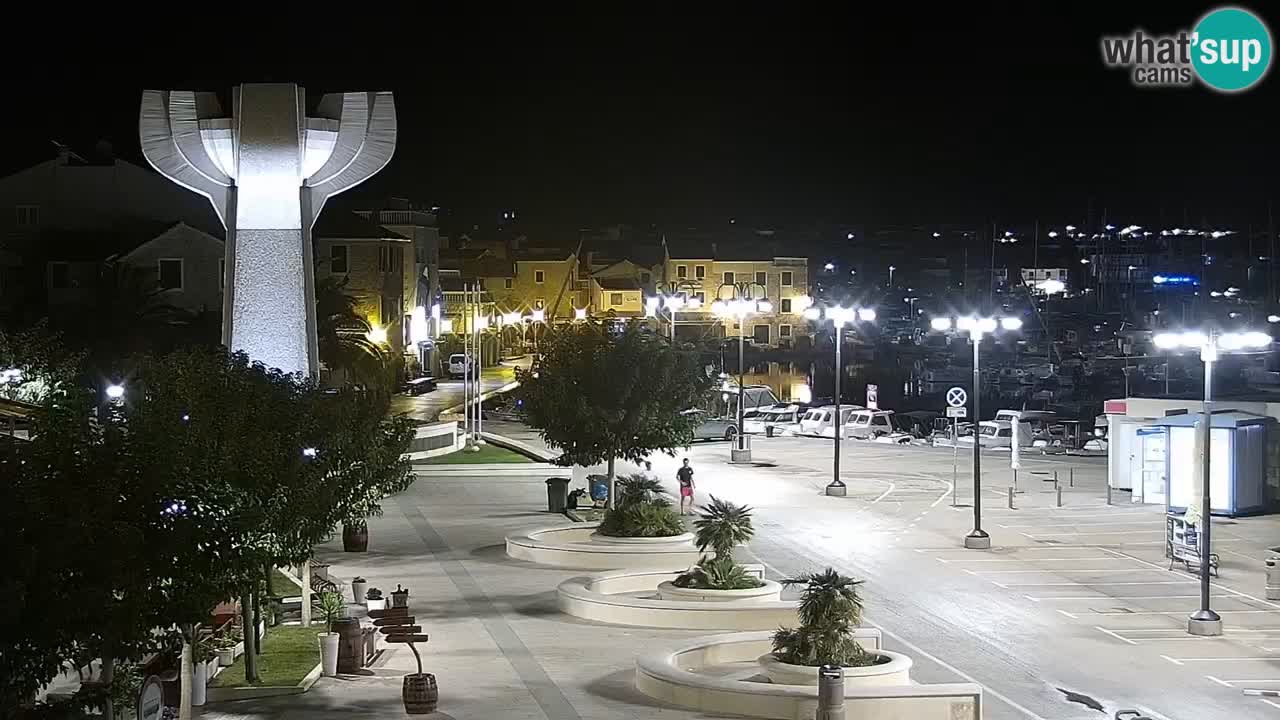 Vodice webcam – marina i meer