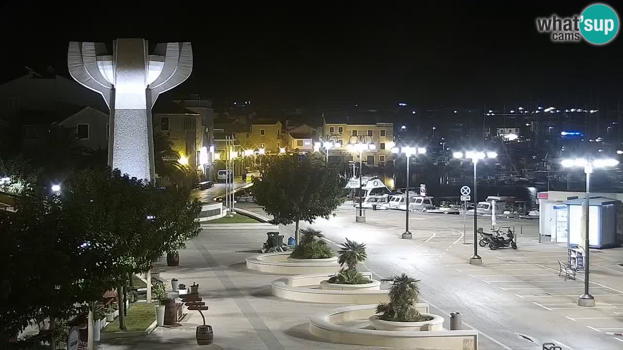 Vodice livecam – marina e il lungomare