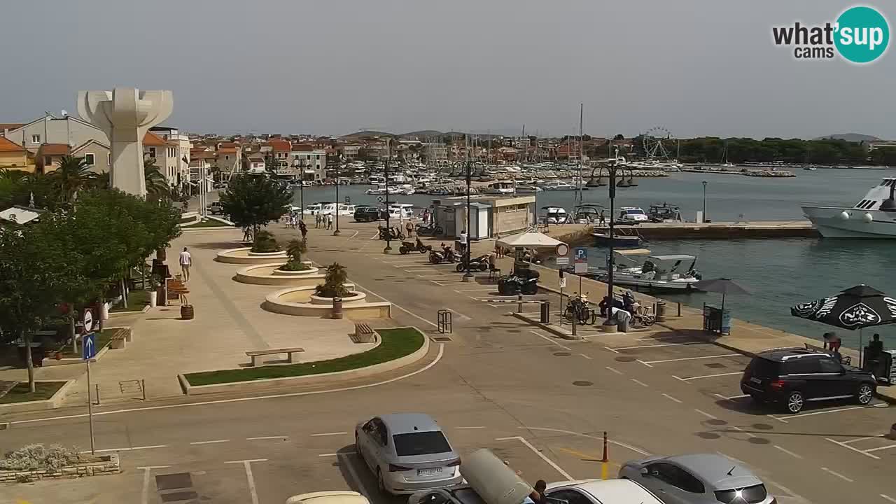 Vodice webcam live – front de mer
