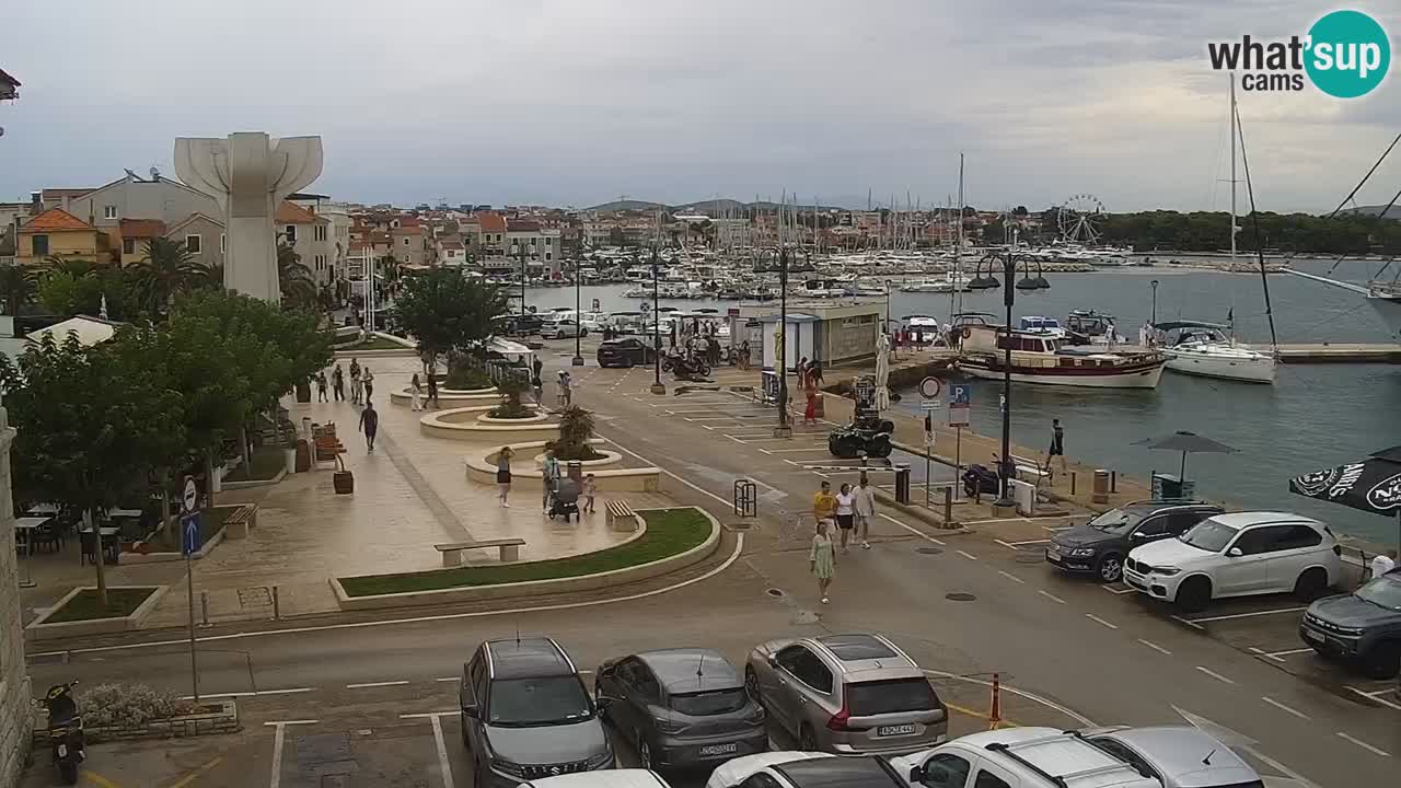 Vodice web kamera – marina i riva