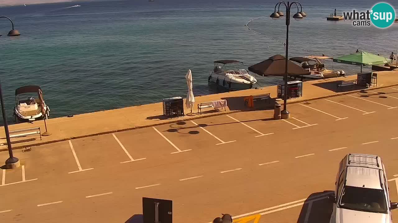 Vodice spletna kamera – marina in riva