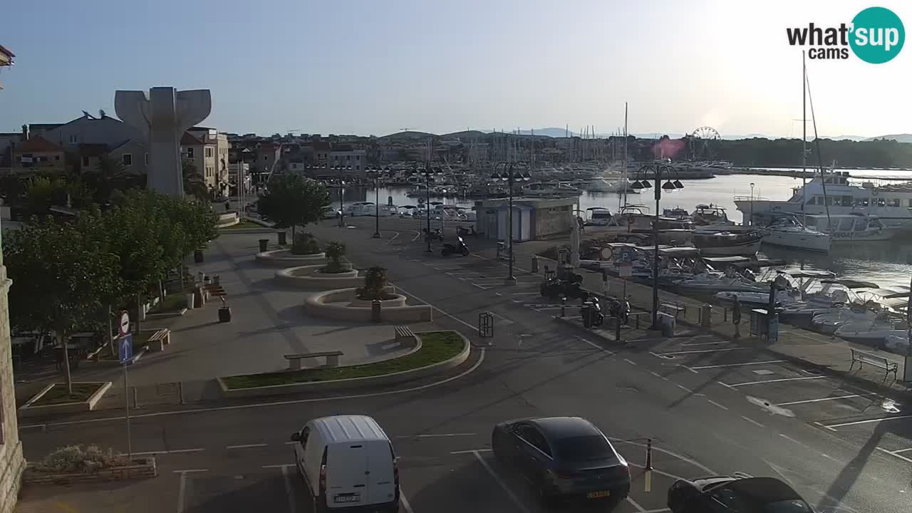 Vodice livecam – marina e il lungomare