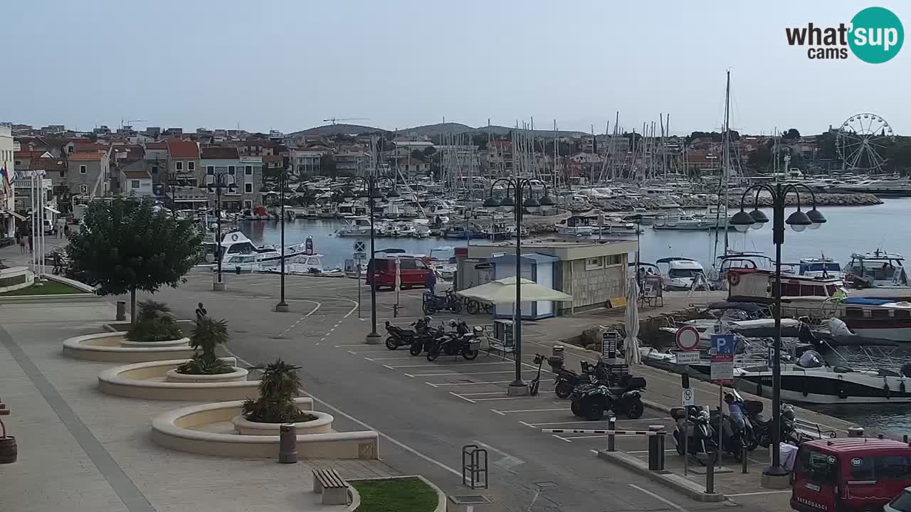 Vodice livecam – marina e il lungomare