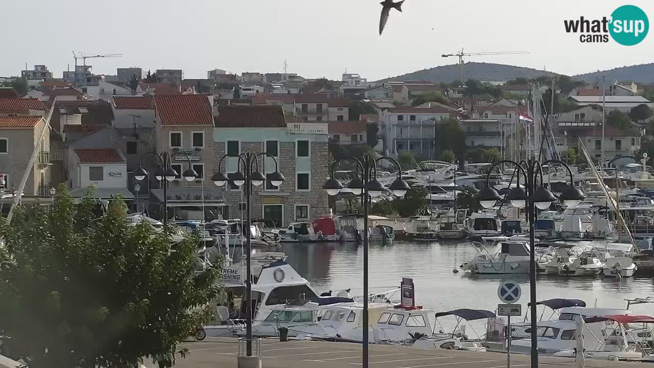 Vodice webcam – marina i meer