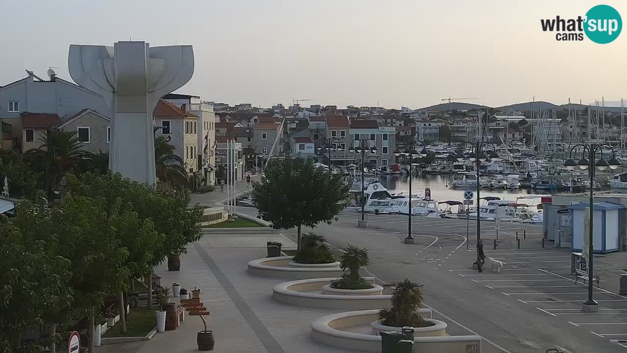Vodice livecam – marina e il lungomare
