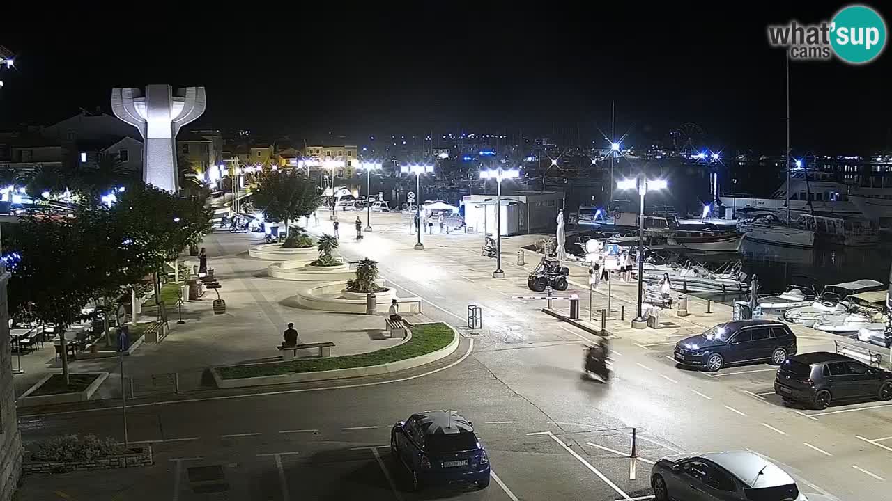 Vodice livecam – marina e il lungomare