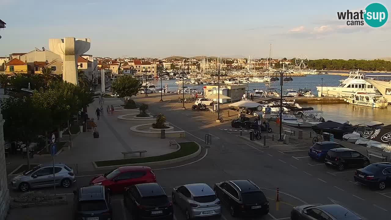 Vodice livecam – marina e il lungomare