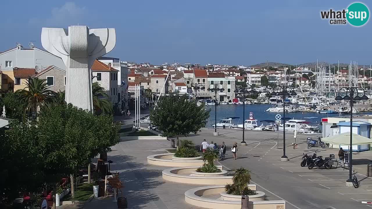 Vodice livecam – marina e il lungomare