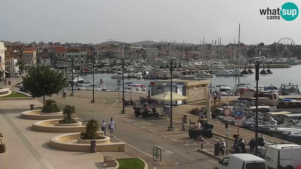 Vodice webcam – marina i meer