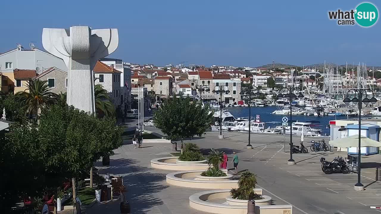 Vodice livecam – marina e il lungomare
