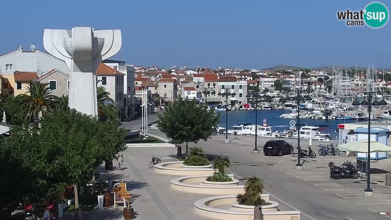 Vodice livecam – marina e il lungomare