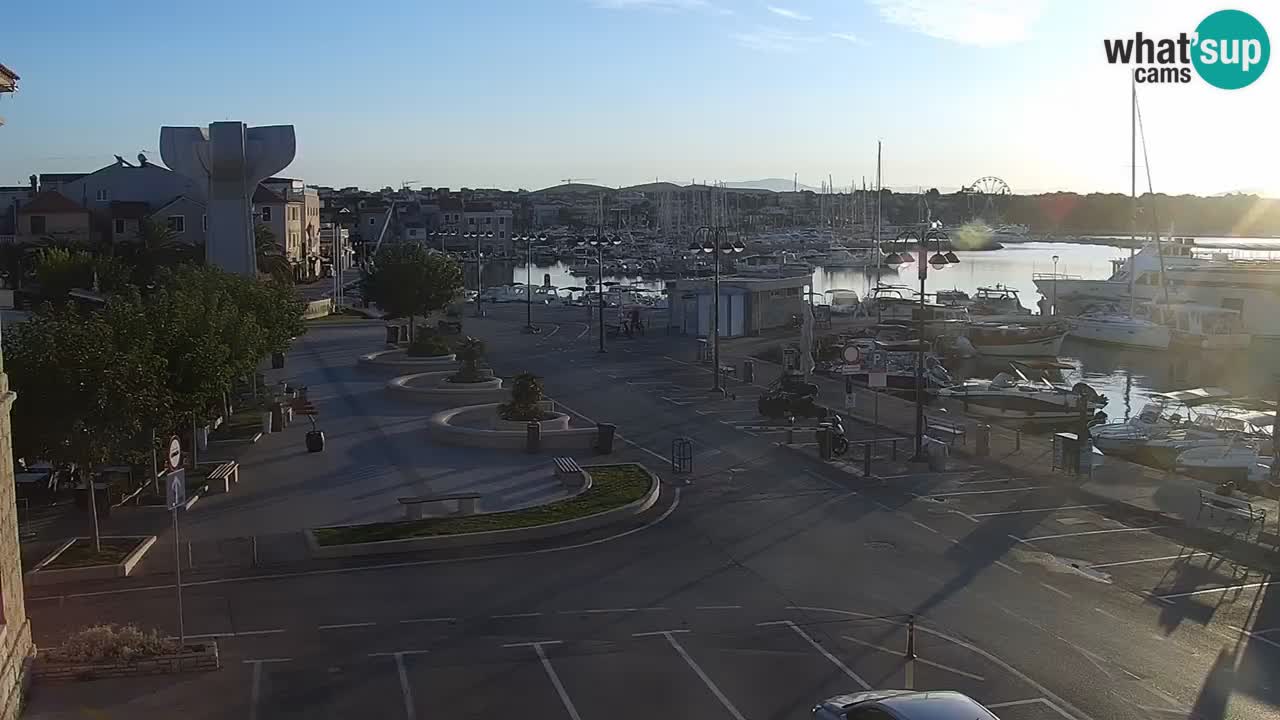 Vodice livecam – marina e il lungomare