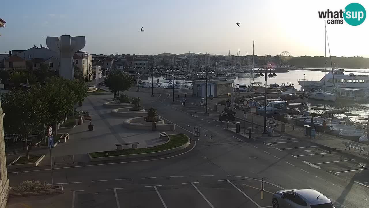 Vodice webcam live – front de mer