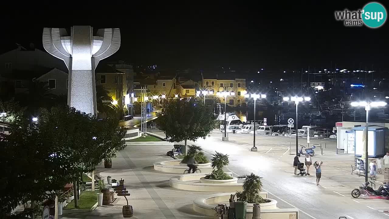 Vodice livecam – marina e il lungomare