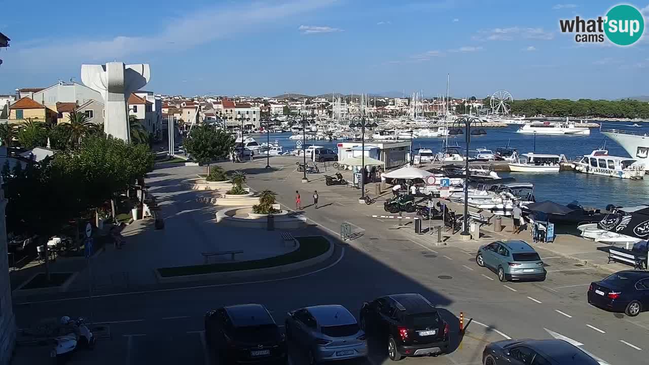 Vodice webcam – marina i meer
