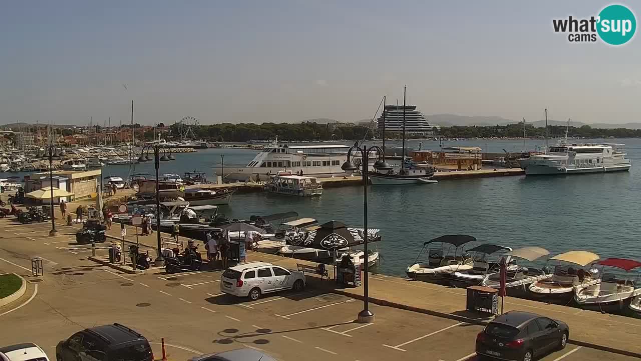 Vodice web kamera – marina i riva
