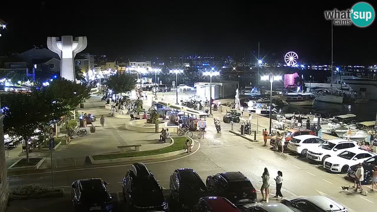 Vodice livecam – marina e il lungomare