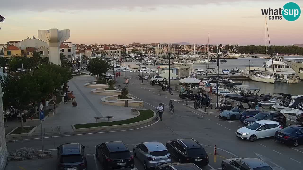 Vodice webcam – marina i meer
