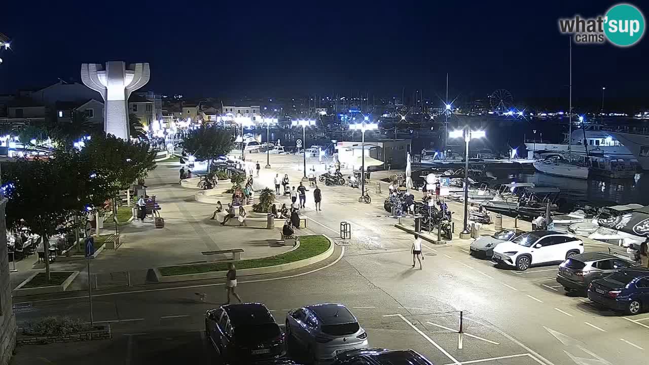 Vodice webcam – marina i meer