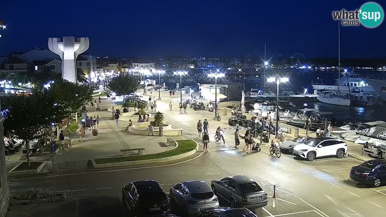 Vodice livecam – marina e il lungomare