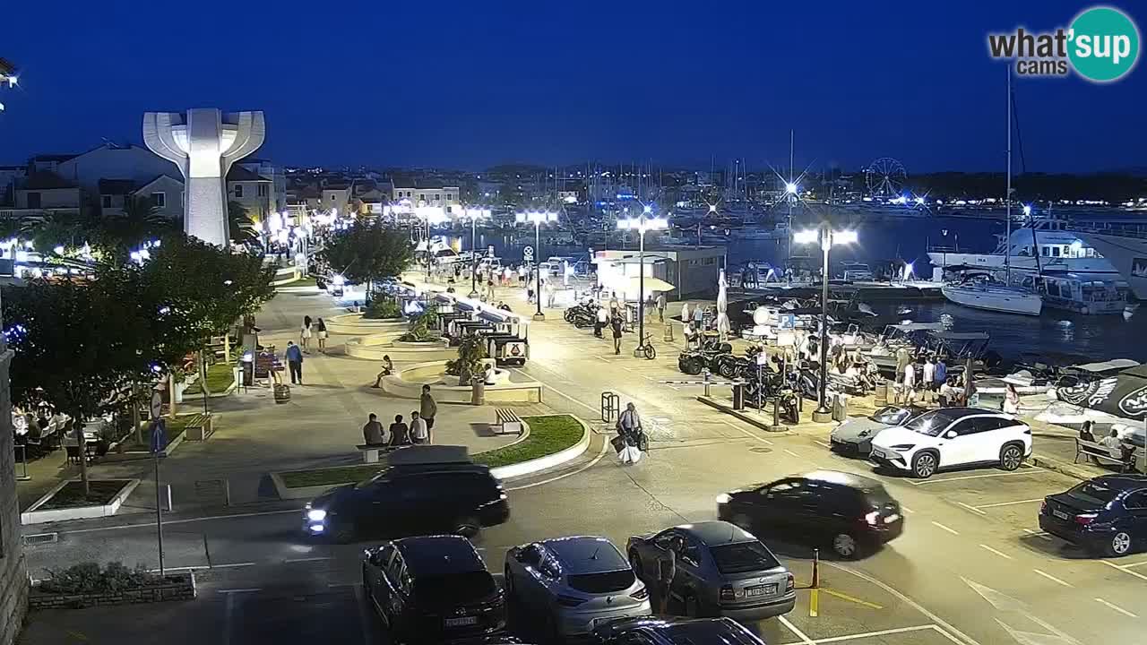 Vodice livecam – marina e il lungomare