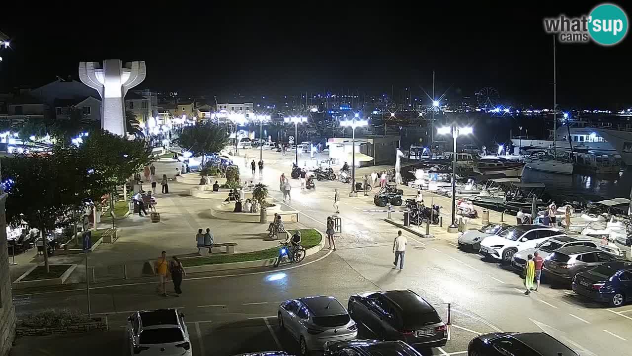 Vodice livecam – marina e il lungomare