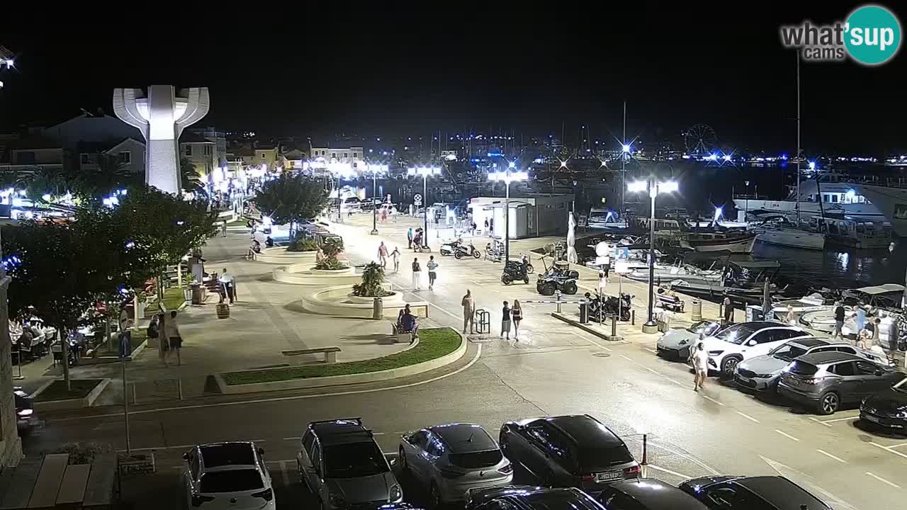 Vodice livecam – marina e il lungomare