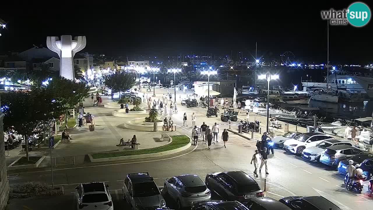 Vodice livecam – marina e il lungomare