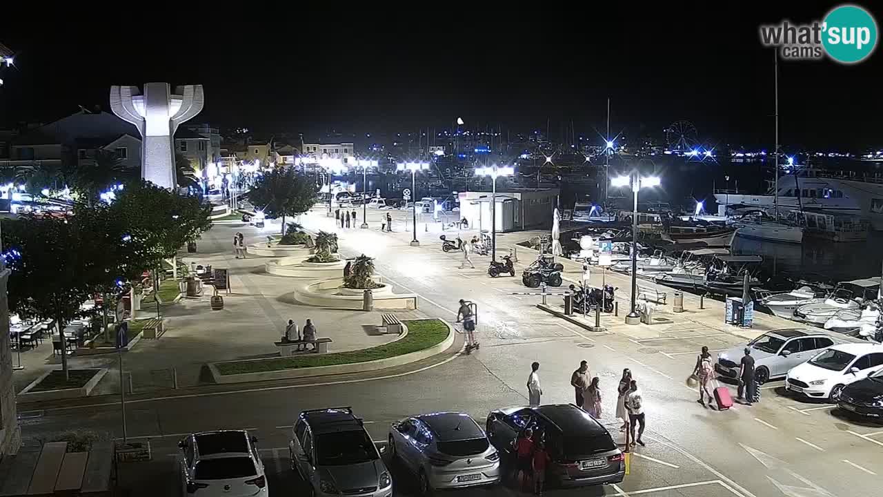 Vodice webcam – marina i meer