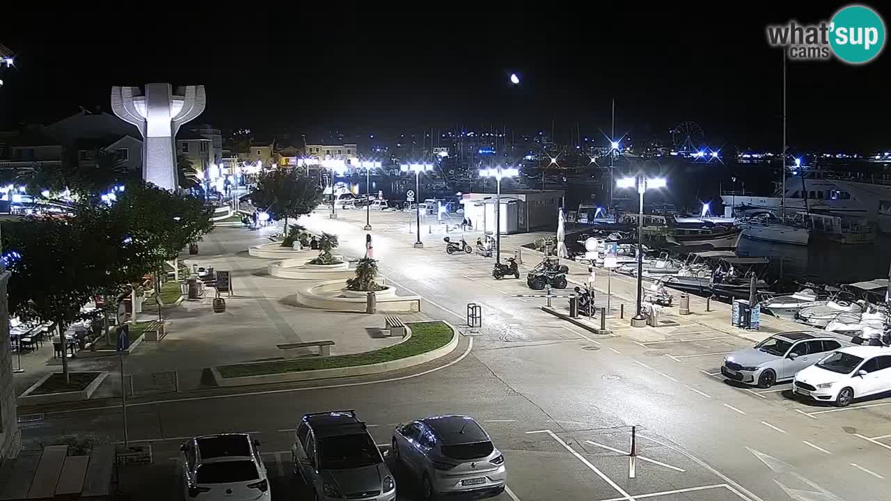 Vodice livecam – marina e il lungomare