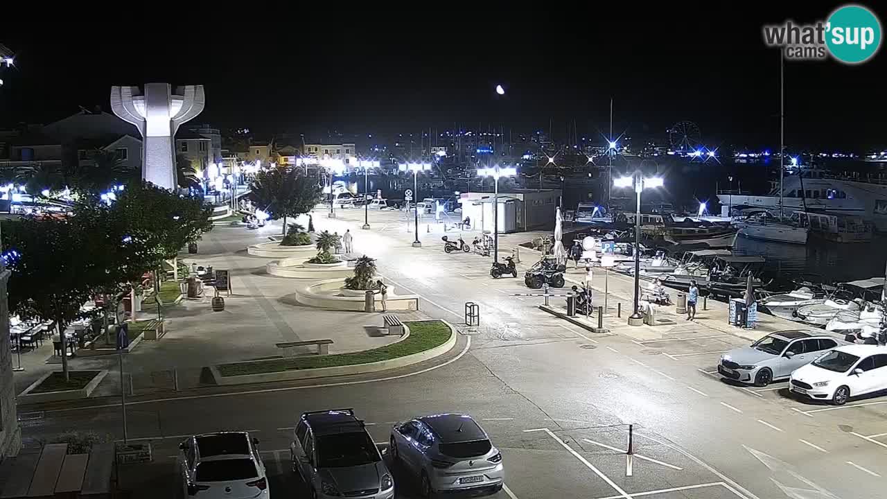 Vodice livecam – marina e il lungomare