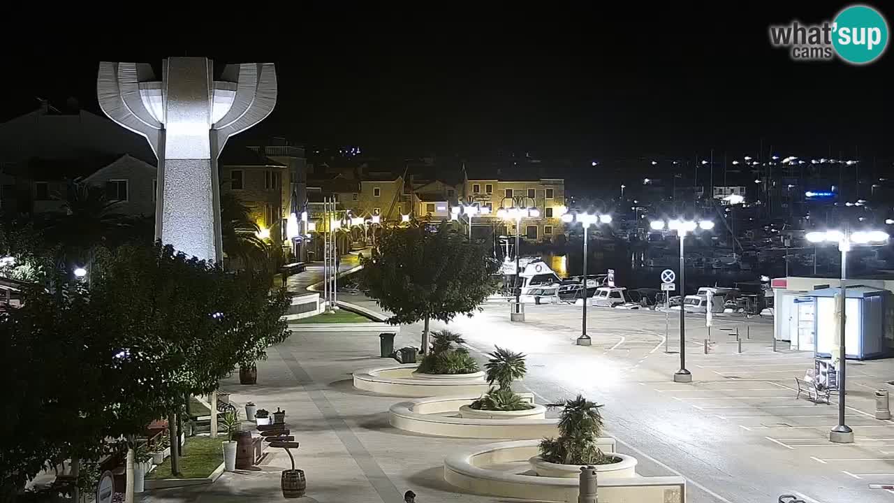 Vodice livecam – marina e il lungomare