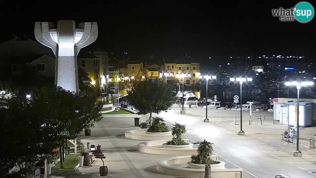 Vodice livecam – marina e il lungomare