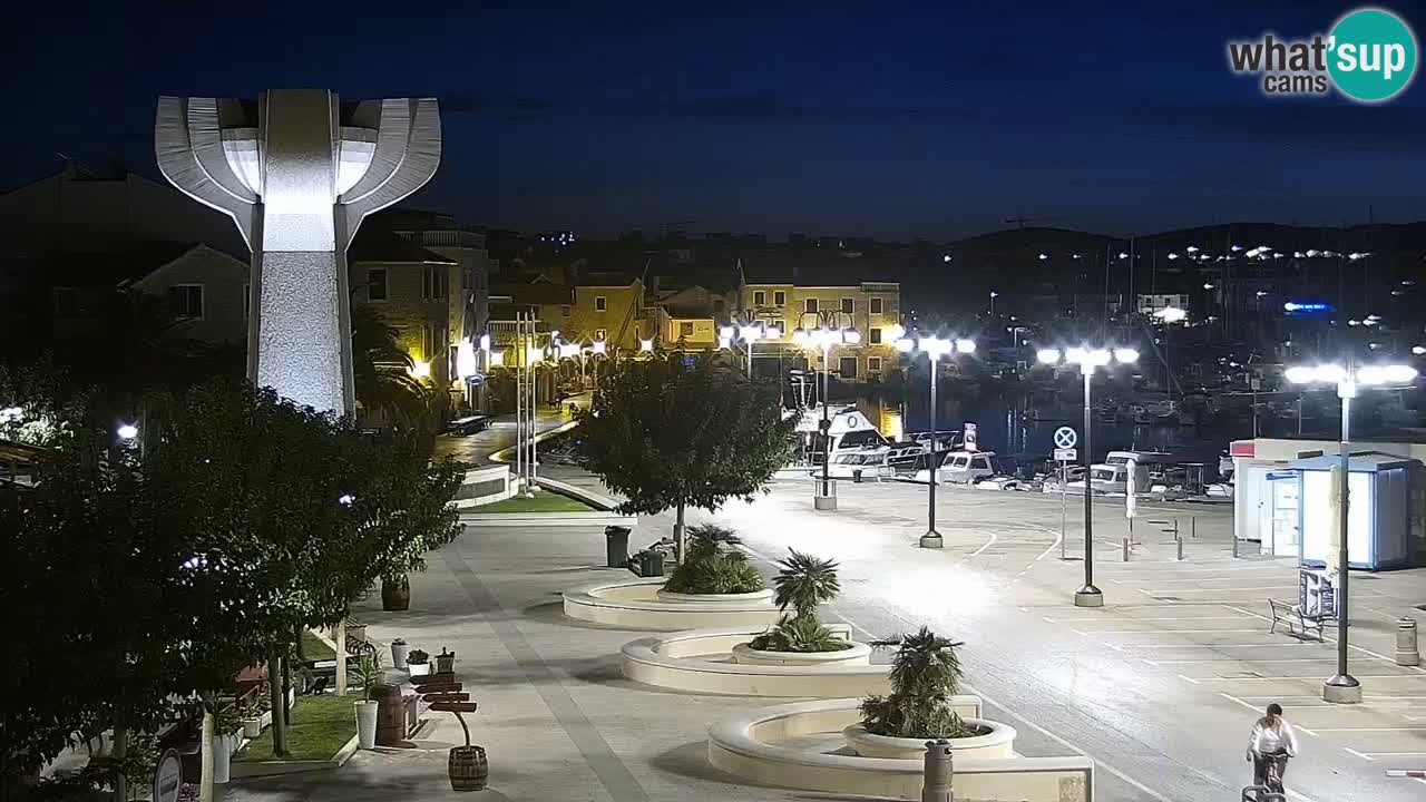 Vodice livecam – marina e il lungomare