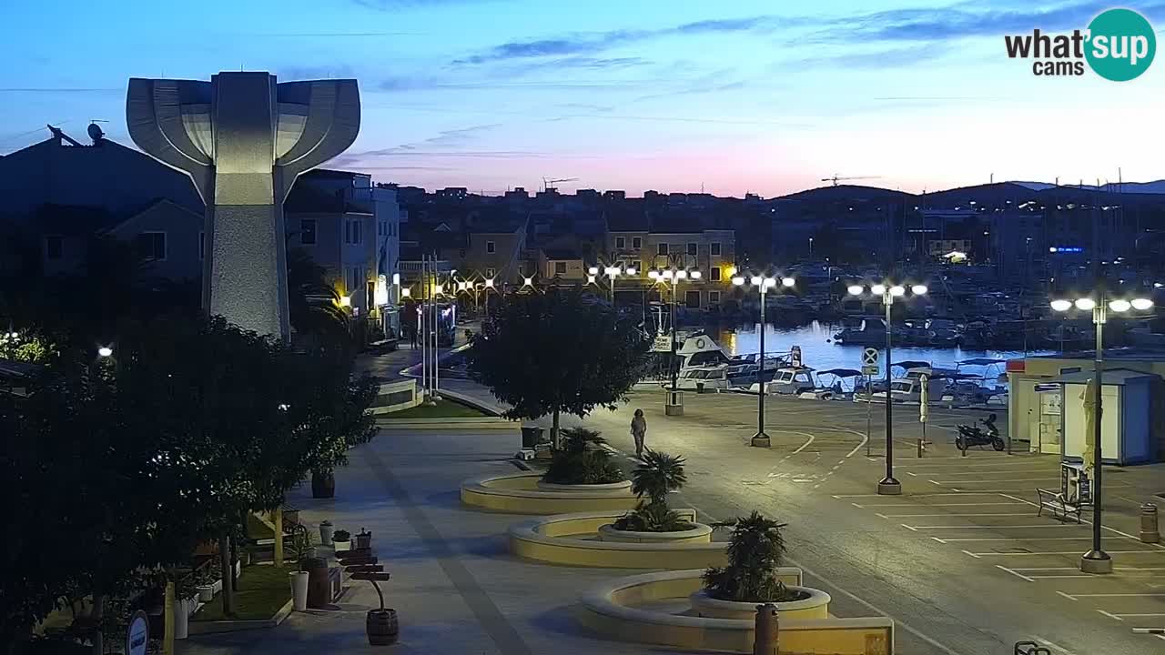 Vodice livecam – marina e il lungomare