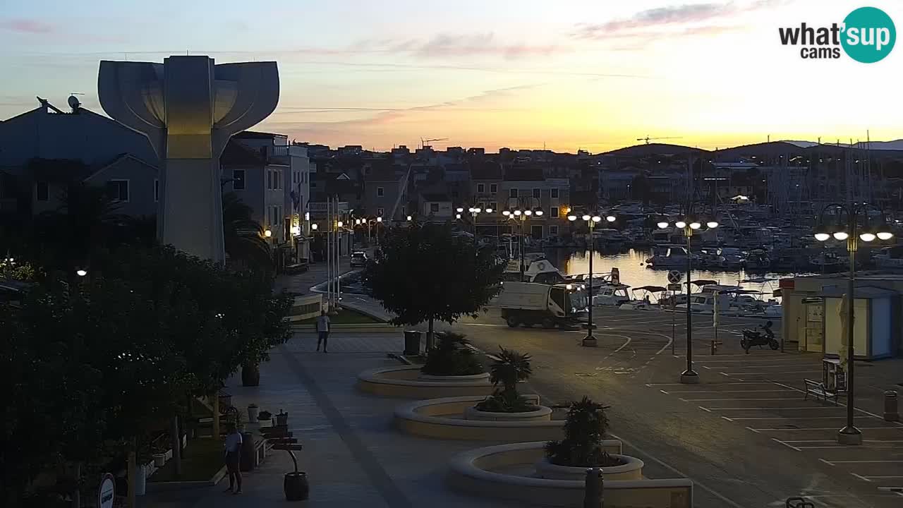 Vodice livecam – marina e il lungomare
