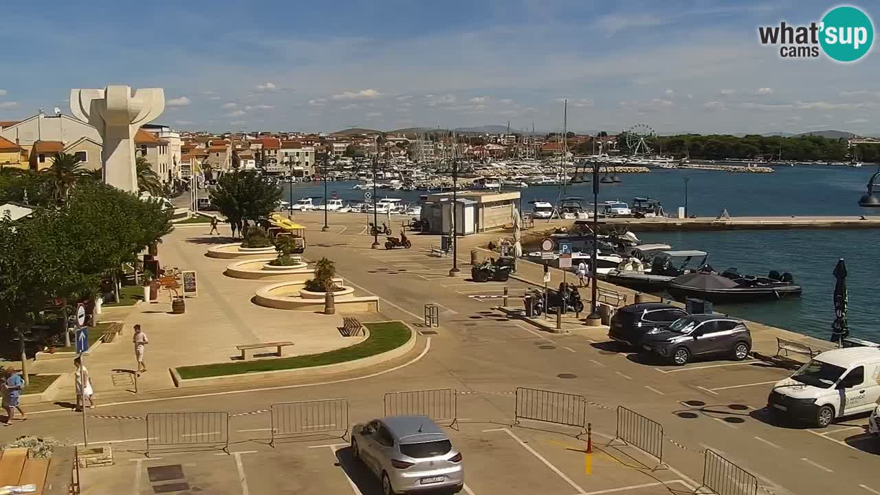 Vodice webcam – marina i meer