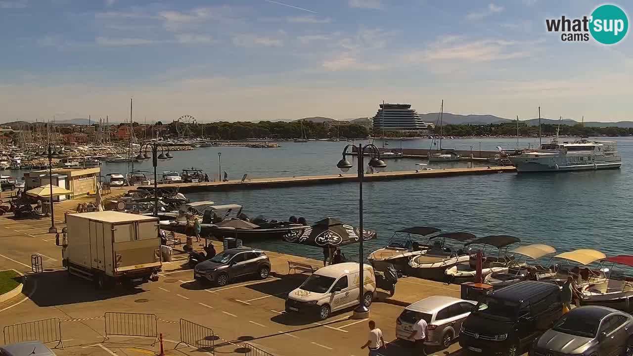 Vodice web kamera – marina i riva