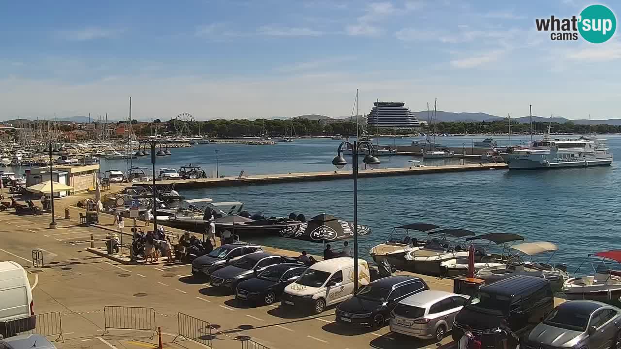 Vodice web kamera – marina i riva
