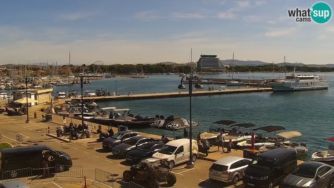 Vodice spletna kamera – marina in riva