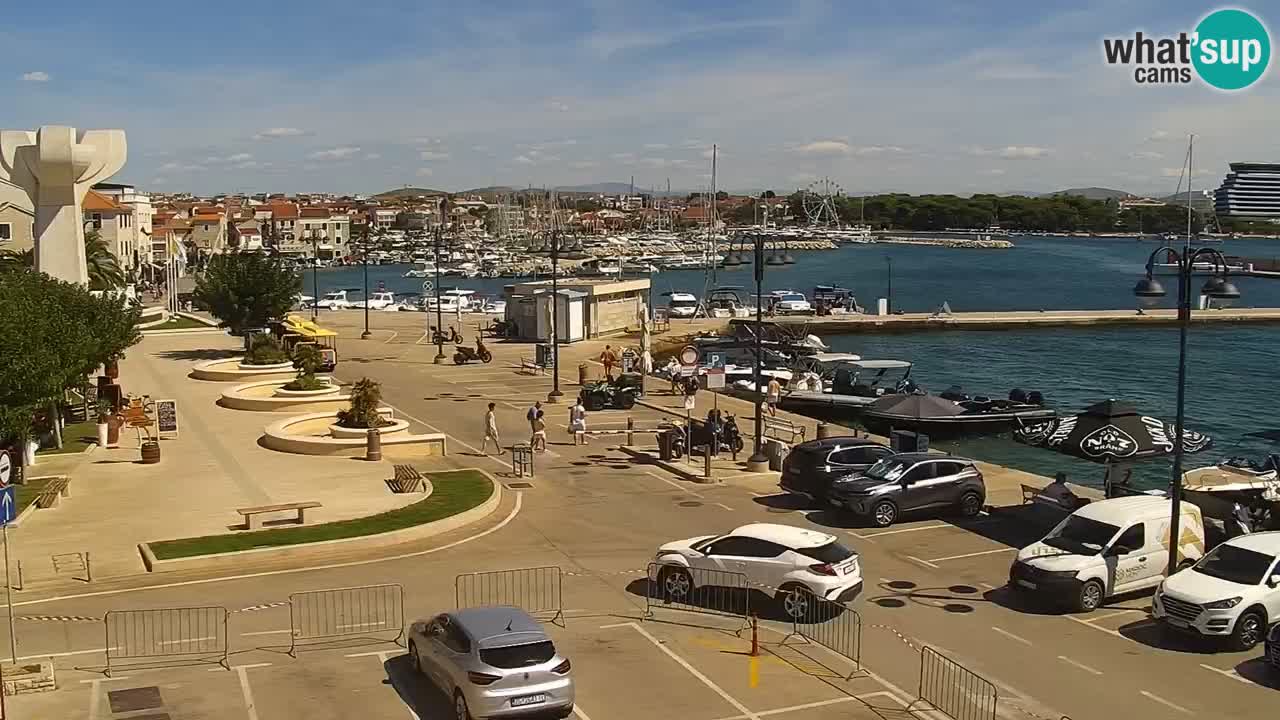 Vodice webcam – marina i meer