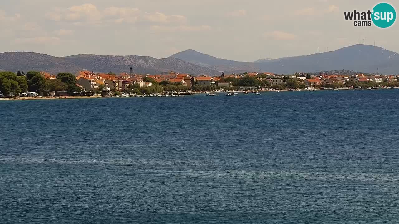 Vodice web kamera – marina i riva