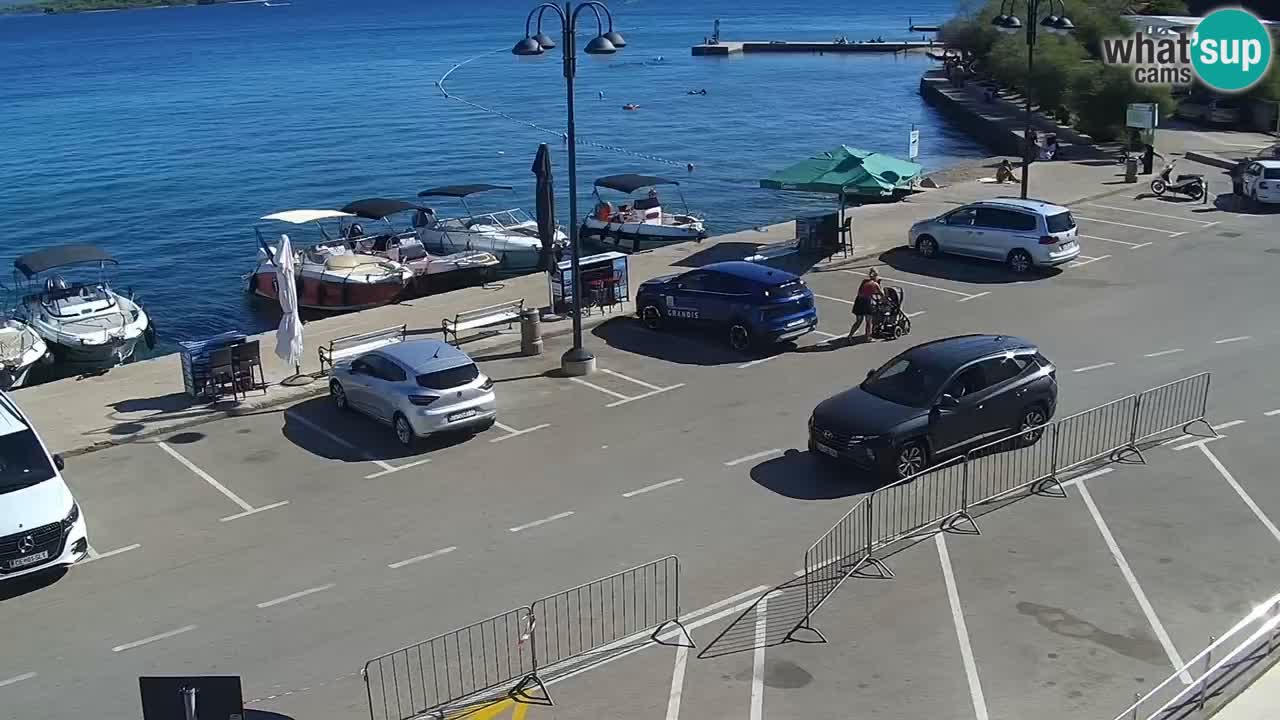 Vodice web kamera – marina i riva