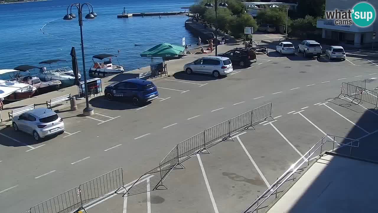 Vodice webcam live – front de mer