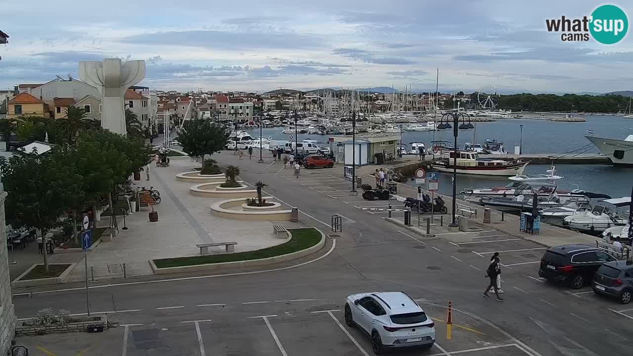 Vodice webcam live – front de mer