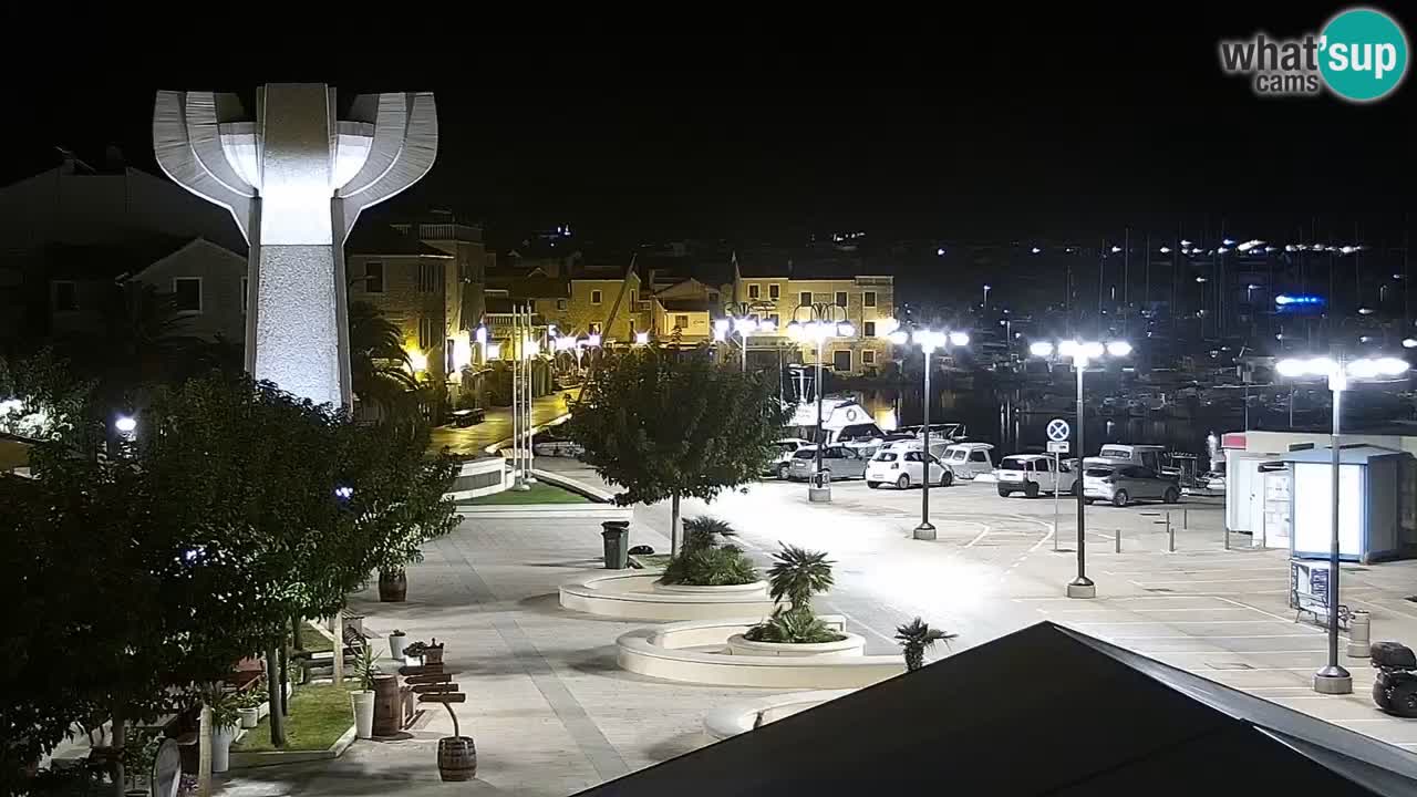 Vodice webcam live – front de mer