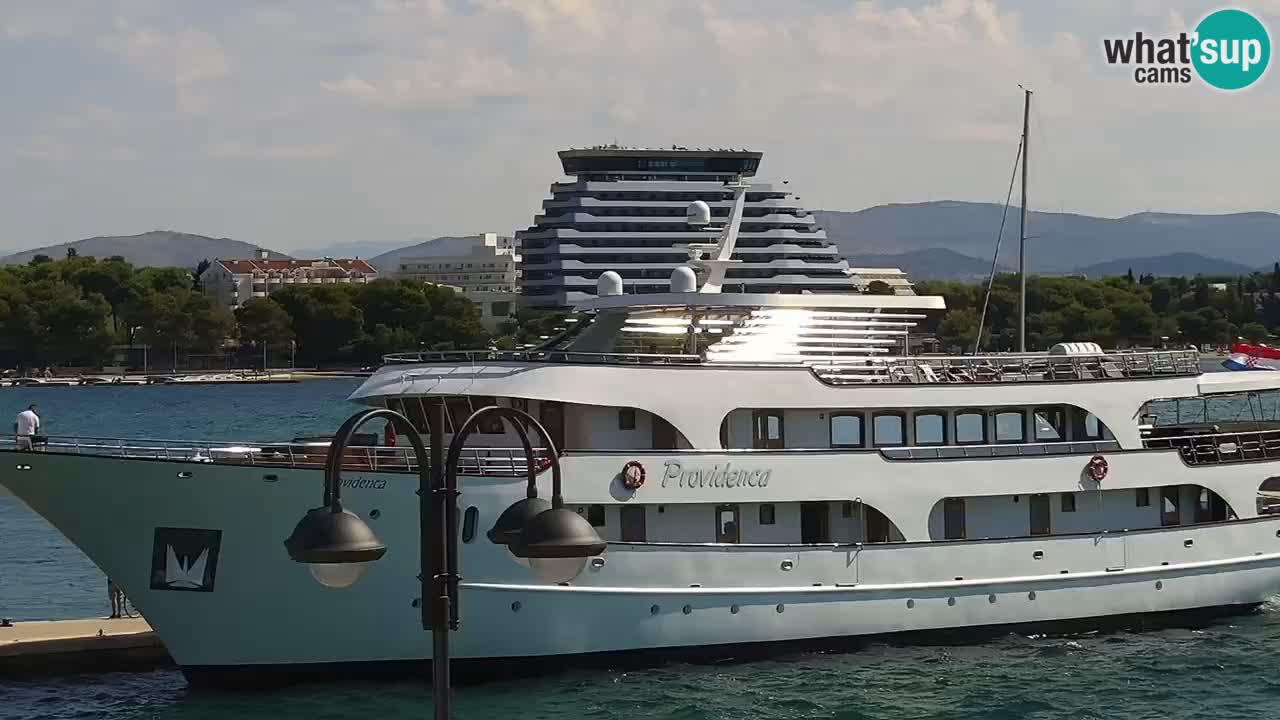 Vodice webcam live – front de mer