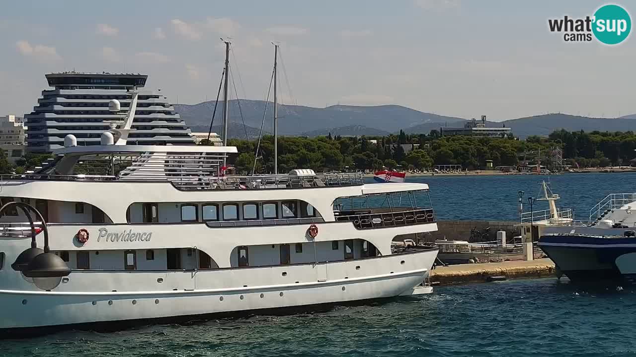 Vodice livecam – marina e il lungomare